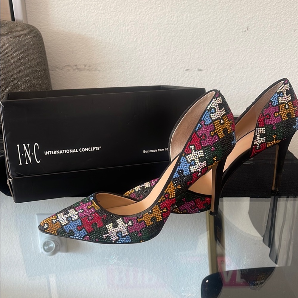INC International Concepts Women's Multicolor Heels